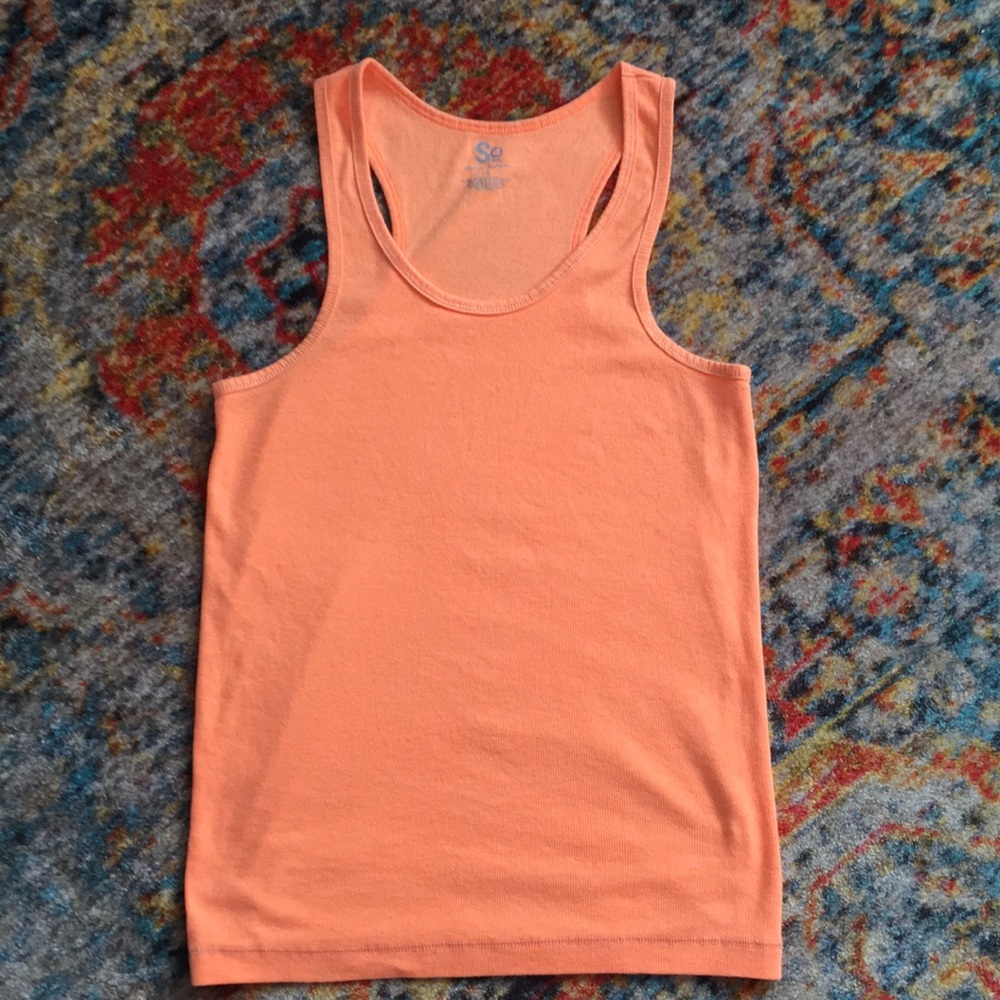 Neon orange Tank Top